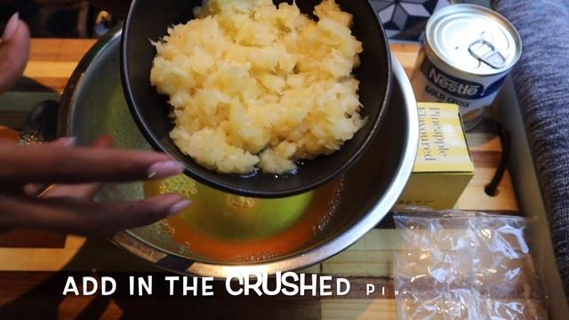 🍍PINEAPPLE FRIDGE TART 🍍 смотреть онлайн