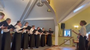 Даргомыжский "Сватушка". Хор ФЦП ПСТГУ. Дирижер Варвара Посевина. Концертмейстер Виктор Зубов.