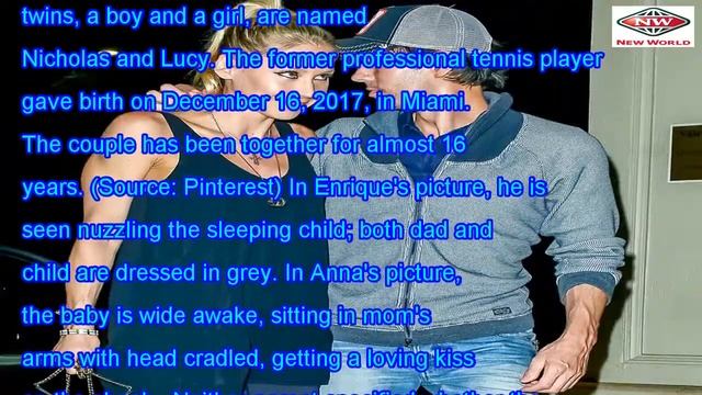 Enrique Iglesias and Anna Kournikova share the first photos of their newborn twins смотреть онлайн