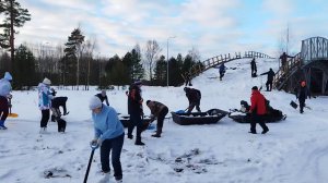 (Рыбинск-40) СНЕЖНЫЙ СУББОТНИК В ДЁМИНО