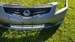 How to install a Nissan sentra 2012 front bumper