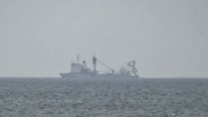 Бдк 775 идет в Севастополь а сейнер ловит рыбу-КРЫМ2022 - Глобальная волна