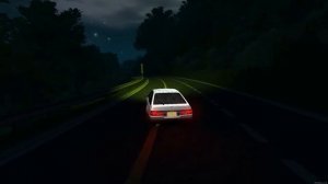 TOYOTA AE-86 | DRIFT | NIGHT | MTA | AKINA | INITIAL D | DRIFT PARADISE| EUROBEAT| INITIAL D|
