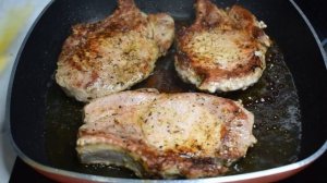 Вместо надоевшего шашлыка! Свинина на сковороде – нежное мясо, вкуснейший стейк элементарный рецепт