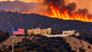 Многомиллионные особняки голливудских звезд превратились в пепелища. Часть Калифорнии уничтожена