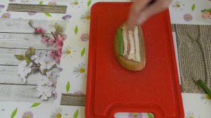 Народный советский  Бутерброд с Салом на черном хлебе