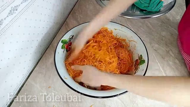 3 құпиямен жасалатын сәбіз салат. Қазақша рецепт. смотреть онлайн