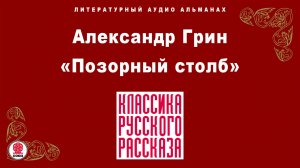 АЛЕКСАНДР ГРИН «ПОЗОРНЫЙ СТОЛБ». Аудиокнига. Читает Максим Пинскер