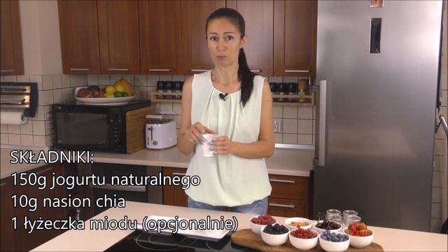 Jak zrobić pudding chia? Deser bez cukru. How to make chia pudding? MENU Dorotki.