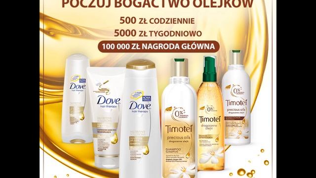 "Poczuj bogactwo olejków i wygraj!" - Timotei i Dove [marketing-news.pl] смотреть онлайн