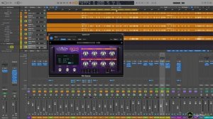 Gate реверберация ударных в Logic Pro [Logic Pro Help]