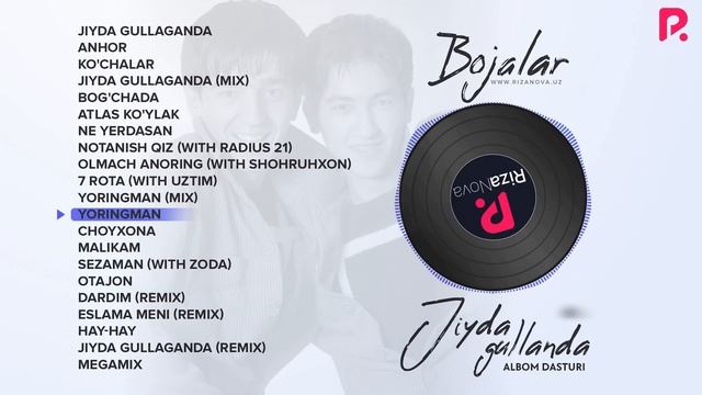 Bojalar - Jiyda gullaganda nomli albom dasturi