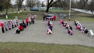 Флешмоб. Защитники Отечества