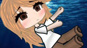 она плавает в формалине..