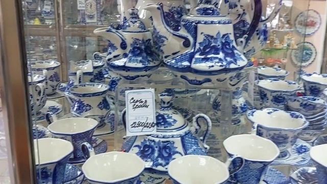 👍♥️💥"ГАЛАКТИКА" Гжельский фарфор отличного качества! #фарфор #gzhel #гжель @COVER71 смотреть онлайн