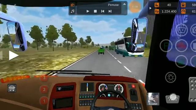 SIMULATOR BUS INDONESIA || RAMAYANA TRAYEK SURABAYA - BANGKALAN MADURA