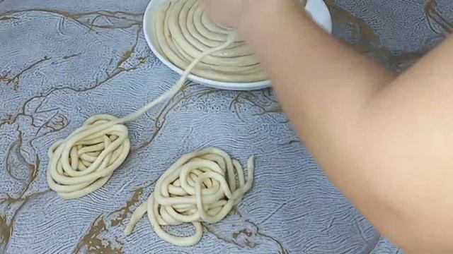 Жареный лагман Цомян.Қазақша рецепт