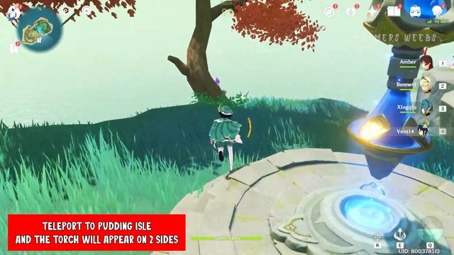 Torch Puzzle on Pudding Island "Golden Archipelago 2.8 [Genshin Impact] смотреть онлайн