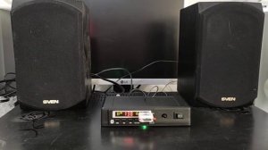 Активные колонки Sven & Mp3 модуль в корпусе.