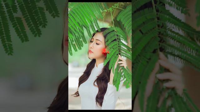 Cách tạo dáng chụp ảnh áo dài với Lá #shorts смотреть онлайн