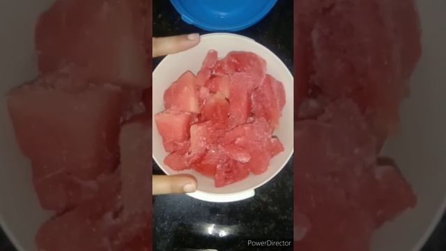 Watermelon sorbet