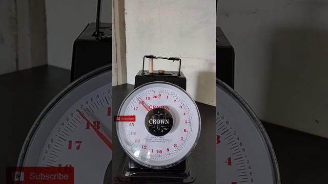 Cara Menggunakan Timbangan Crown Manual - Analog | Unboxing