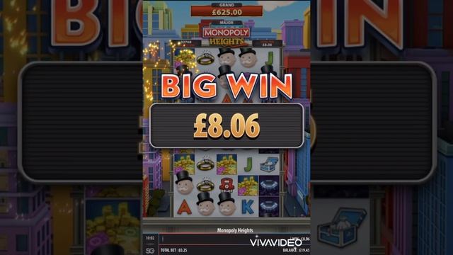 Sky Vegas Monopoly Heights - 2 x BIG WINS!! Expanding reels activated! смотреть онлайн