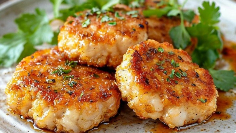 Вкусные и сочные куриные котлетки 🥙