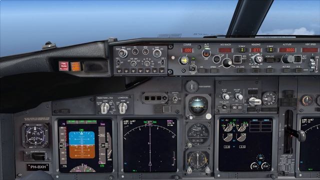 Microsoft Flight Simulator X (2006) | London - Amsterdam | PMDG 737-800