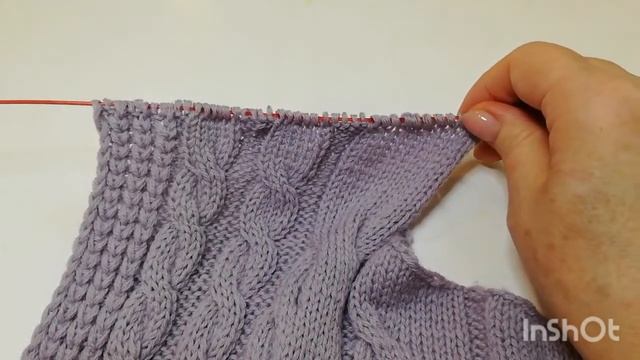 Заключительные ряды по плечам переда. смотреть онлайн