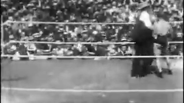 🥊Squires vs Burns (1907) heavyweight championship//Бой между Томми Бернсом и Биллом Сквайрсом🥊