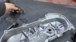 Бракованный полумемесяц Yamaha Jog заводной механизм храповик