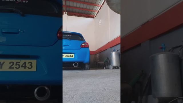 Mirage Full Exhaust Sound Check HKS Hi Power