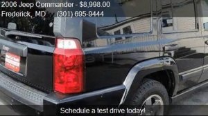 2006 Jeep Commander Base 4dr SUV 4WD for sale in Frederick,