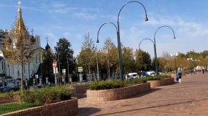 МОСКВА.ОТ МЕТРО СОКОЛЬНИКИ ДО ПАРКА СОКОЛЬНИКИ ПО НОВОМУ БУЛЬВАРУ. 24.09.2023г