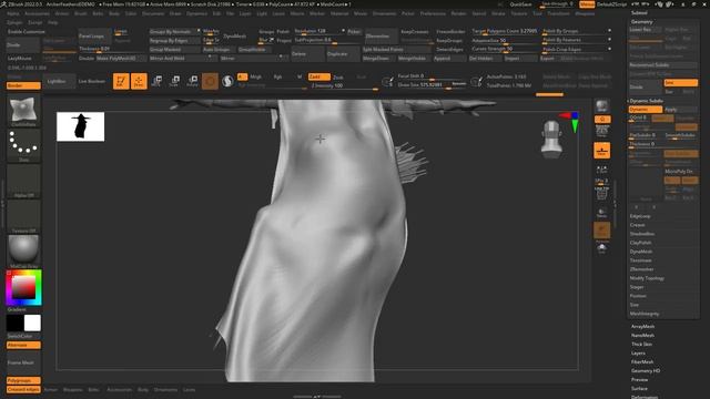 ZBrush - DYNAMIC Clothing Brushes (In 2 MINUTES!)