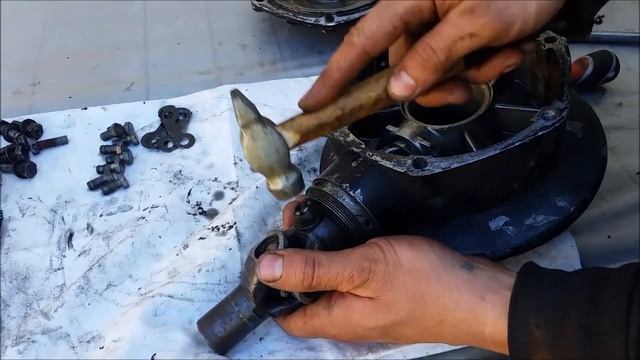 Мотоцикл Урал. 45. Разборка редуктора