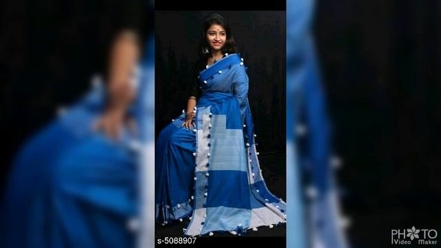 ABHISARIKA PRETTY COTTON SAREES WITH BLOUSE PEACE || INFINITE FASHION STORE 9480 смотреть онлайн