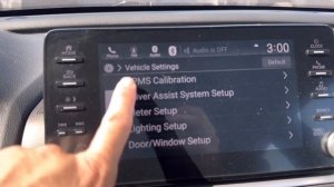 2018 - 2022 Honda Accord Tire Pressure low Reset / TPMS Calibration