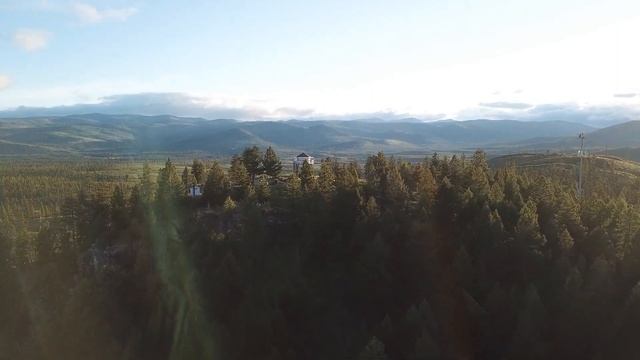 Double Arrow Lookout Tower Seeley Lake Montana смотреть онлайн