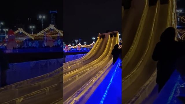 Ледовая сказка в Екатеринбурге. 07.01.2025г.