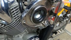 2008 Honda VTX 1300cc Hypercharger Air Filter Service K&N