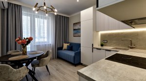 Однокомнатная квартира 40 кВ. м.