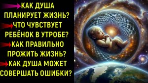 Ченнелинг. ЧТО ДЕЛАЕТ ДУША ДО РОЖДЕНИЯ / Как создаётся тело в утробе? Как происходит ПЕРЕХОД?