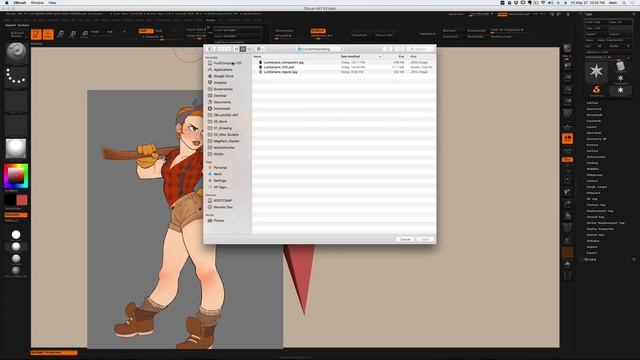 y2mate.com - Working with Reference images in ZBrush_1080p