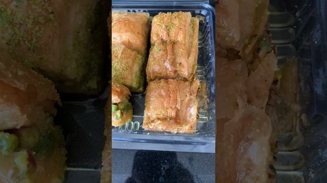 ВОСТОЧНЫЕ СЛАДОСТИ! Турецкая ПАХЛАВА. Цена Turkish BAKLAVA, SWEETS! Price 2021 Турция Turkey #short