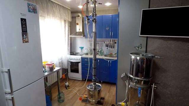 Настройка самогонного аппарата Юрич на 51 трубе . смотреть онлайн