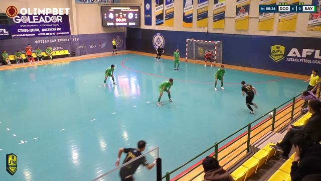 ЗИМНЕЕ ПЕРВЕНСТВО AFL 2024-2 Высшая лига. MFC DoDo 5:2 Бауырлар смотреть онлайн