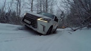 Как угробить новый LEXUS LX 570 за один OFF road