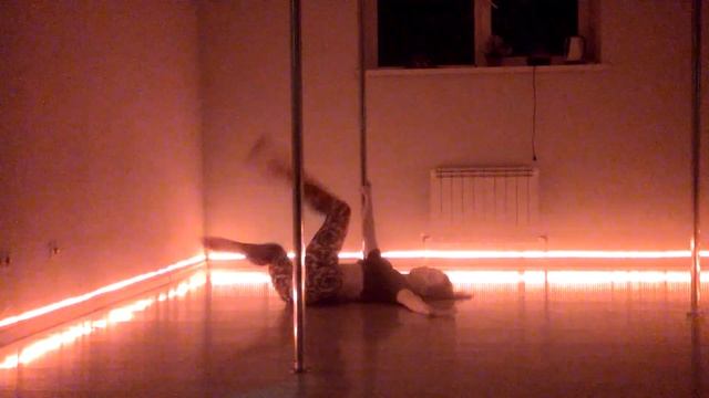 Связка экзотик №6. Exotic pole dance смотреть онлайн